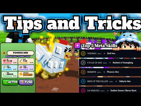 Grow a Chicken Fighter chickens, eggs, and battle abilities
